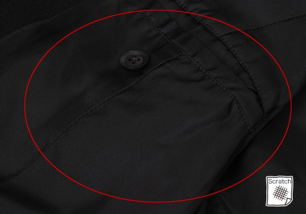 Yohji Yamamoto POUR HOMME 18AW Gabardine Coat Black Size 3