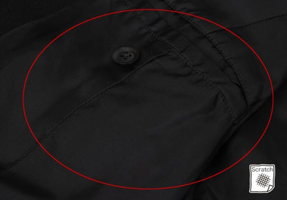 Yohji Yamamoto POUR HOMME 18AW Gabardine Coat Black Size 3