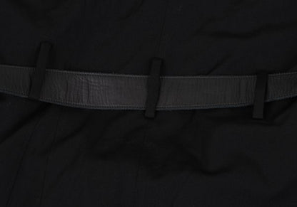 Yohji Yamamoto POUR HOMME 18AW Gabardine Coat Black Size 3
