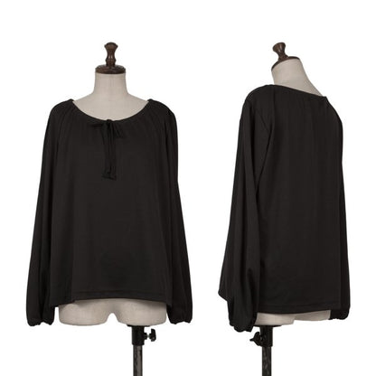 COMME des GARCONS Poly Cord Neck Top Black Size S