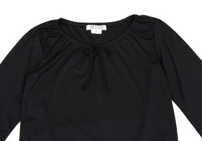 COMME des GARCONS Poly Cord Neck Top Black Size S