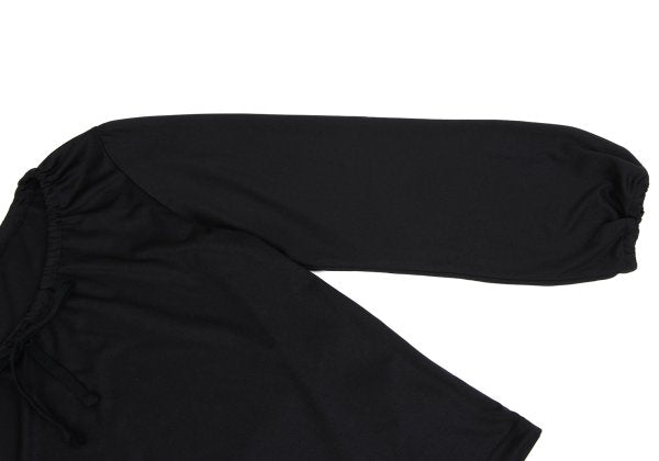 COMME des GARCONS Poly Cord Neck Top Black Size S