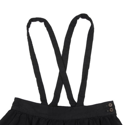 COMME des GARCONS Poly Suspender Harem Pants Black Size XS