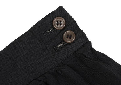 COMME des GARCONS Poly Suspender Harem Pants Black Size XS