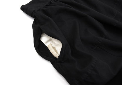 COMME des GARCONS Poly Suspender Harem Pants Black Size XS
