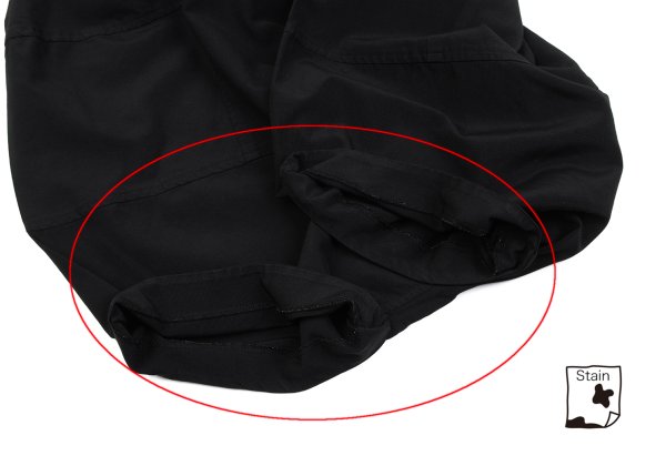 COMME des GARCONS Poly Suspender Harem Pants Black Size XS