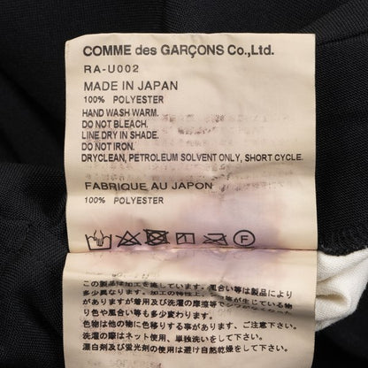 COMME des GARCONS Poly Suspender Harem Pants Black Size XS