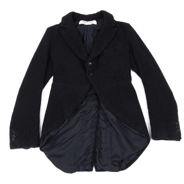 COMME des GARCONS Wool 2B Swallowtail Jacket Navy Size S