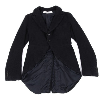 COMME des GARCONS Wool 2B Swallowtail Jacket Navy Size S