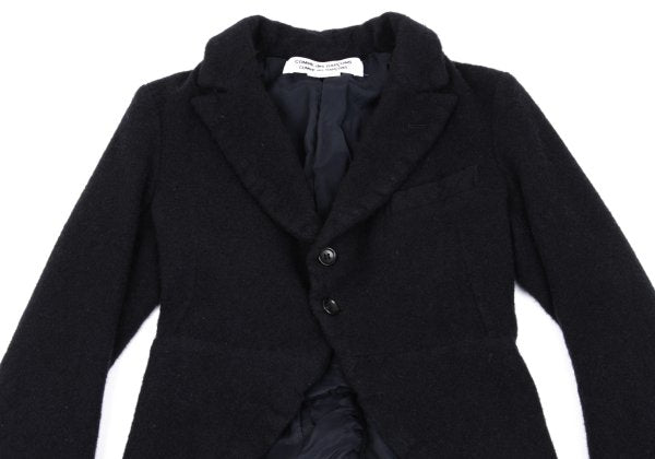 COMME des GARCONS Wool 2B Swallowtail Jacket Navy Size S