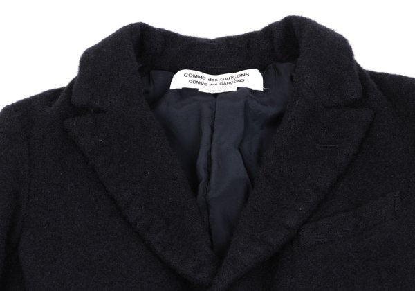 COMME des GARCONS Wool 2B Swallowtail Jacket Navy Size S
