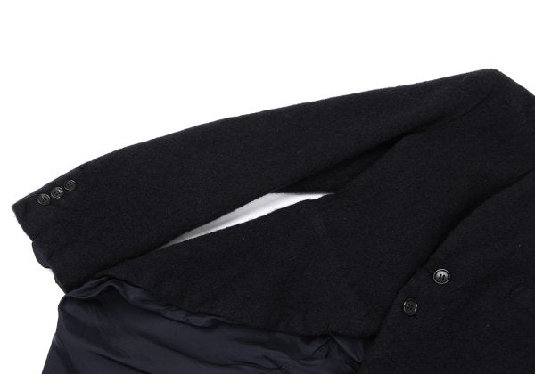 COMME des GARCONS Wool 2B Swallowtail Jacket Navy Size S