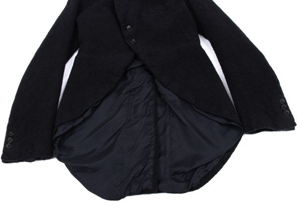 COMME des GARCONS Wool 2B Swallowtail Jacket Navy Size S