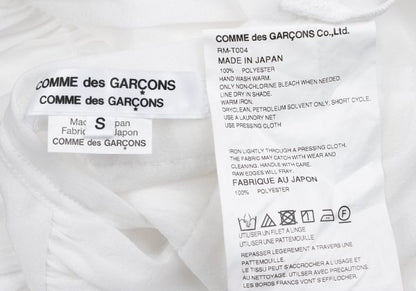 COMME des GARCONS Polyester Gathered Panel Tank Top Size S