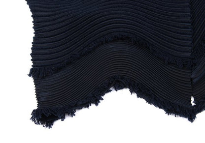 ISSEY MIYAKE 3D Steam Stretch Pleated Jacket Blue Size 2