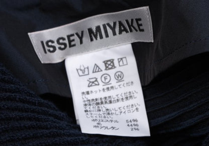 ISSEY MIYAKE 3D Steam Stretch Pleated Jacket Blue Size 2