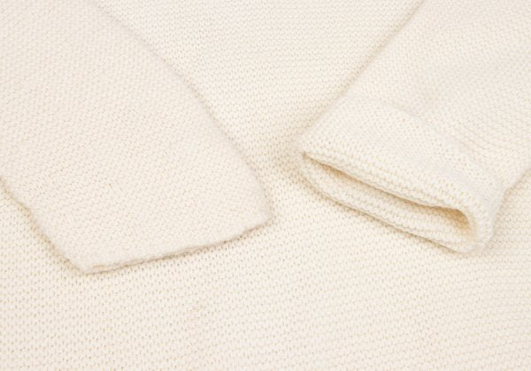ISSEY MIYAKE 22AW Stole Design Wool Blend Dress Ivory Size 2