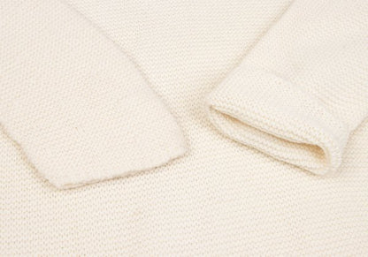 ISSEY MIYAKE 22AW Stole Design Wool Blend Dress Ivory Size 2