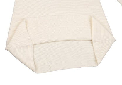 ISSEY MIYAKE 22AW Stole Design Wool Blend Dress Ivory Size 2