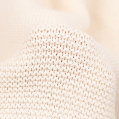 ISSEY MIYAKE 22AW Stole Design Wool Blend Dress Ivory Size 2