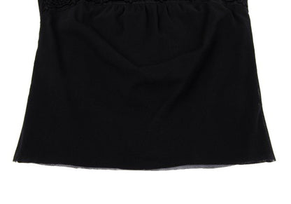 VIVIENNETAM Bijou Lace Camisole Black