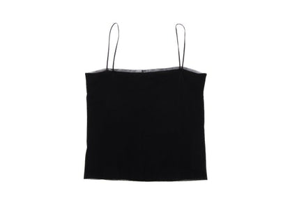 VIVIENNETAM Bijou Lace Camisole Black
