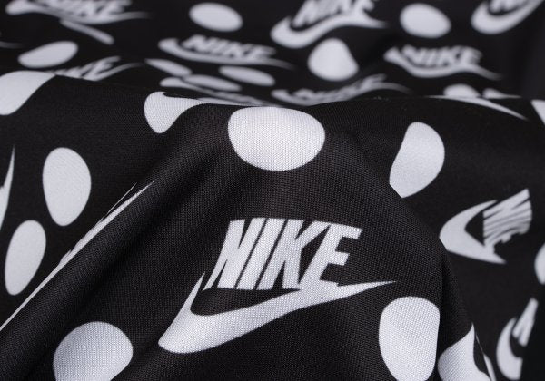 NIKE x BLACK COMME des GARCONS 19AW Logo Print Top Black Size S
