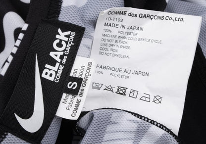 NIKE x BLACK COMME des GARCONS 19AW Logo Print Top Black Size S