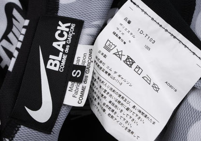 NIKE x BLACK COMME des GARCONS 19AW Logo Print Top Black Size S
