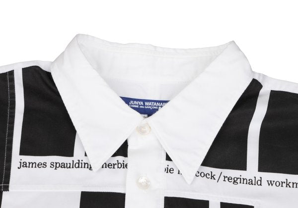 JUNYA WATANABE MAN CDG JAZZ BLUE NOTE Shirt White Size M