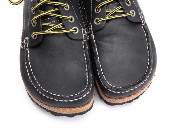 BIRKENSTOCK Marton Leather Boots Black Size 24CM