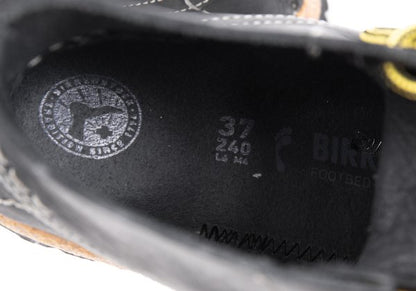BIRKENSTOCK Marton Leather Boots Black Size 24CM