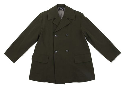 tricot COMME des GARCONS Wool Double Jacket Green Size M