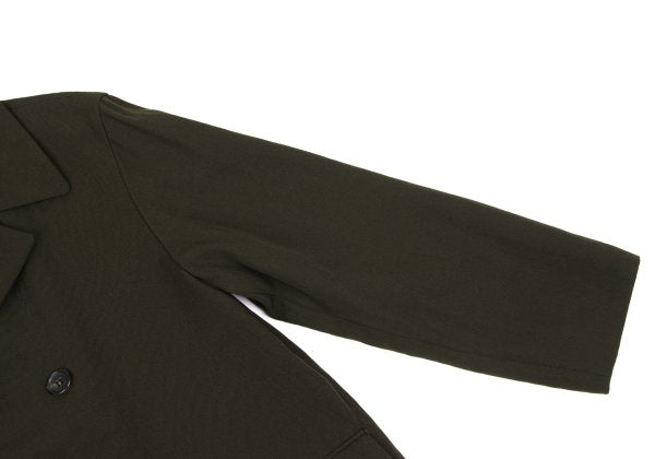 tricot COMME des GARCONS Wool Double Jacket Green Size M