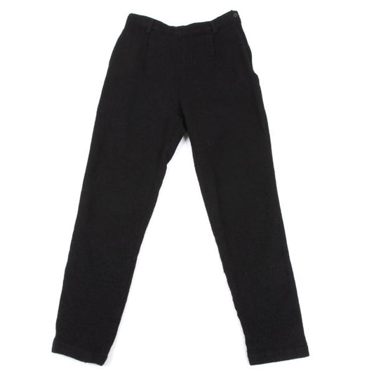 tricot COMME des GARCONS Brushed Wool Pants Black Size M