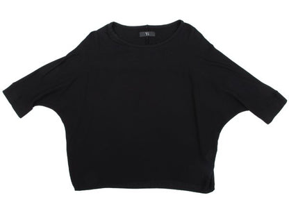 Y's Paneled Dolman Sleeve Blouse Black Size 2
