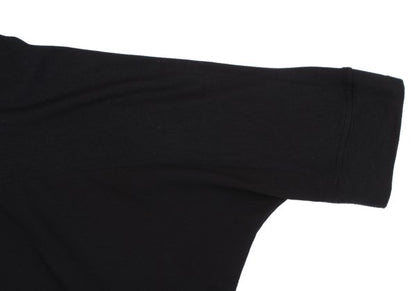 Y's Paneled Dolman Sleeve Blouse Black Size 2