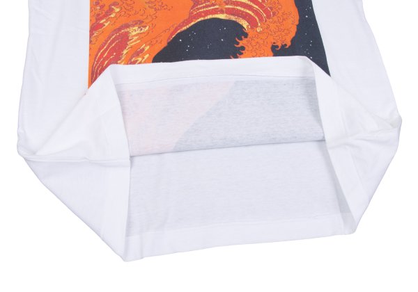 COMME des GARCONS Shiriagari Kotobuki White Multi T-Shirt Size L