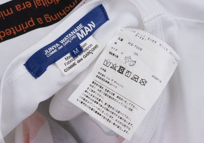 JUNYA WATANABE MAN COMME des GARCONS T-Shirt White Size M
