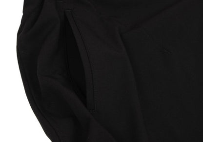 s'yte Raw Edge Stand Collar Long Coat Black Size 3