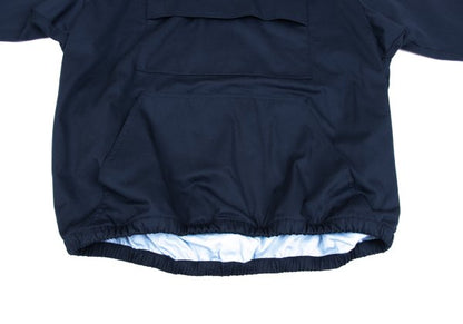 FRED PERRY Poly-Cotton Anorak Hoodie Navy Size L
