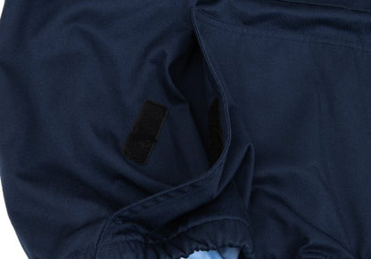 FRED PERRY Poly-Cotton Anorak Hoodie Navy Size L