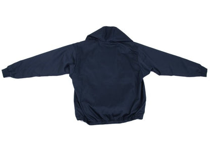 FRED PERRY Poly-Cotton Anorak Hoodie Navy Size L