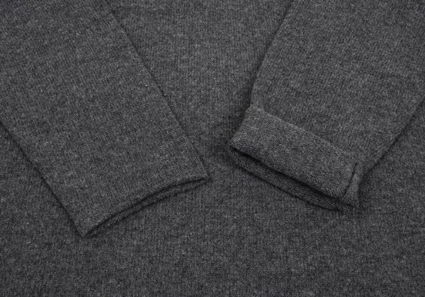 Y's for men Wool Nylon Stitch Design Knit Gray Size M