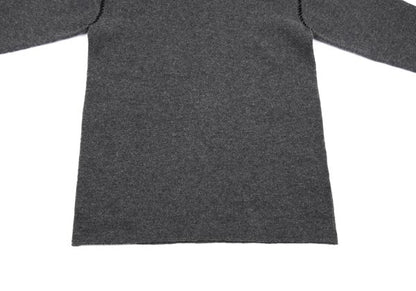 Y's for men Wool Nylon Stitch Design Knit Gray Size M