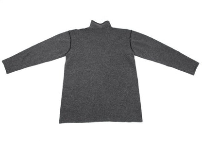 Y's for men Wool Nylon Stitch Design Knit Gray Size M