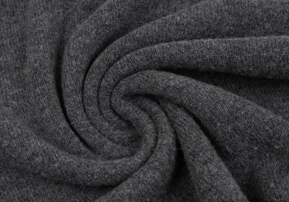 Y's for men Wool Nylon Stitch Design Knit Gray Size M