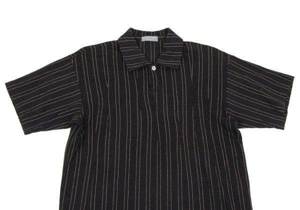 COMME des GARCONS HOMME Cotton Linen Hoodie Black Size M