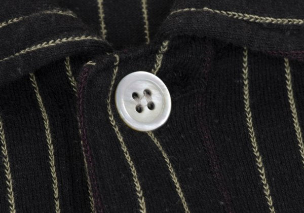 COMME des GARCONS HOMME Cotton Linen Hoodie Black Size M