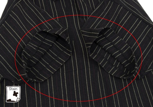 COMME des GARCONS HOMME Cotton Linen Hoodie Black Size M